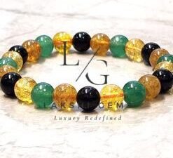 Triple Prosperity Bracelet 8mm