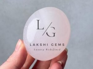 White Hakik Worry Stone