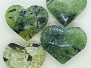 Prehnite Healing Crystal Heart Stone