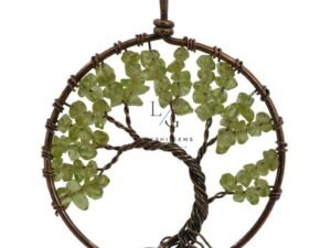 Green Aventurine Tree of Life Pendant