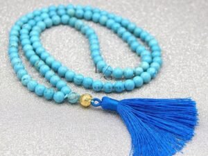 Blue Magnesite Turquoise Mala