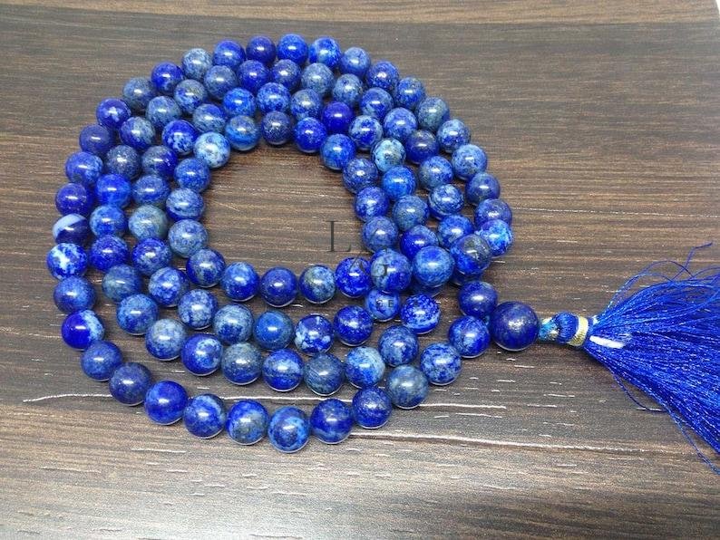 Lapis Lazuli Mala - Image 3