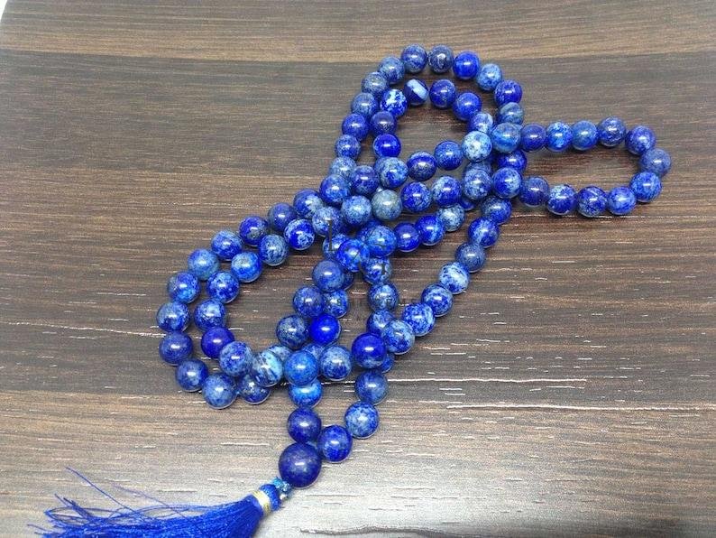 Lapis Lazuli Mala - Image 2