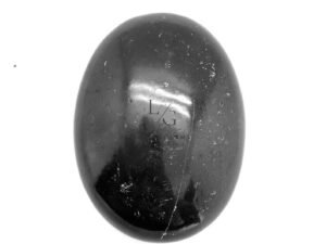Black Tourmaline Worry Stone