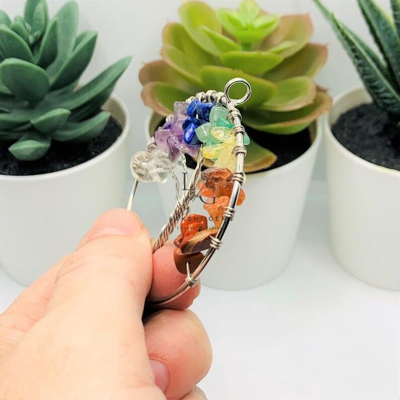 7 Chakra Key Pendant - Image 2