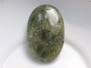 Prehnite Healing Crystal Palm Stone