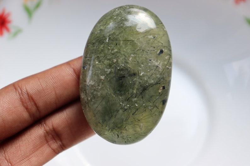 Vessonite Worry Stone