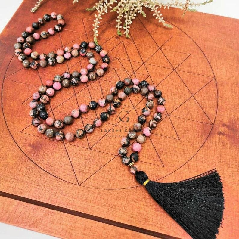 Rhodonite Mala - Image 4