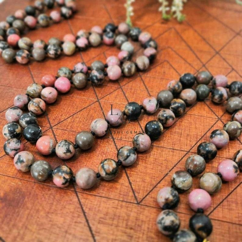 Rhodonite Mala - Image 3