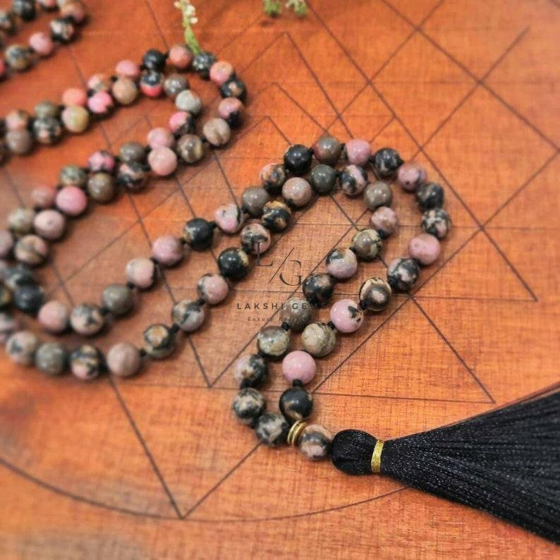 Rhodonite Mala - Image 2