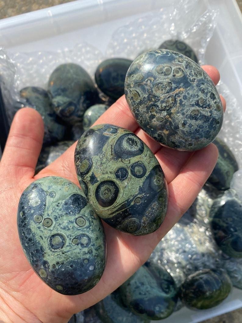 Kambaba Jasper Worry Stone - Image 2