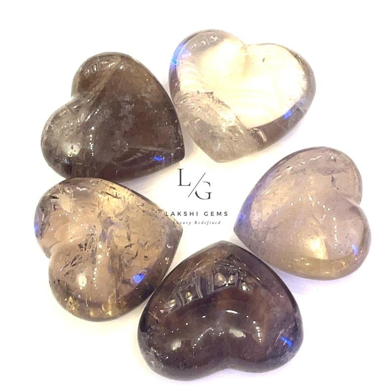 Aragonite Healing Crystal Heart Stone - Image 4