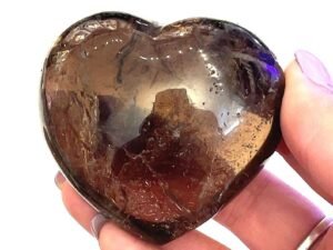 Aragonite Healing Crystal Heart Stone