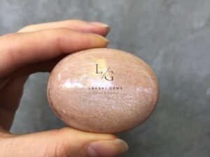 Cream Moonstone Worry Stone
