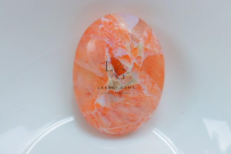 Cherry Quartz Worry Stone - Image 2