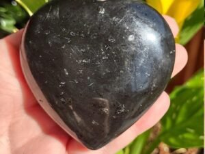 Black Tourmaline Healing Crystal Heart Stone