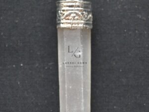 Selenite Om Pencil Pendant