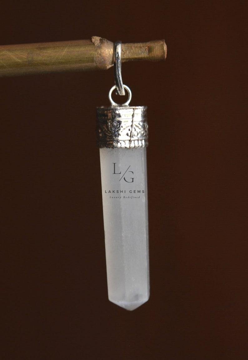 Crystal Cap Pencil Pendant - Image 3