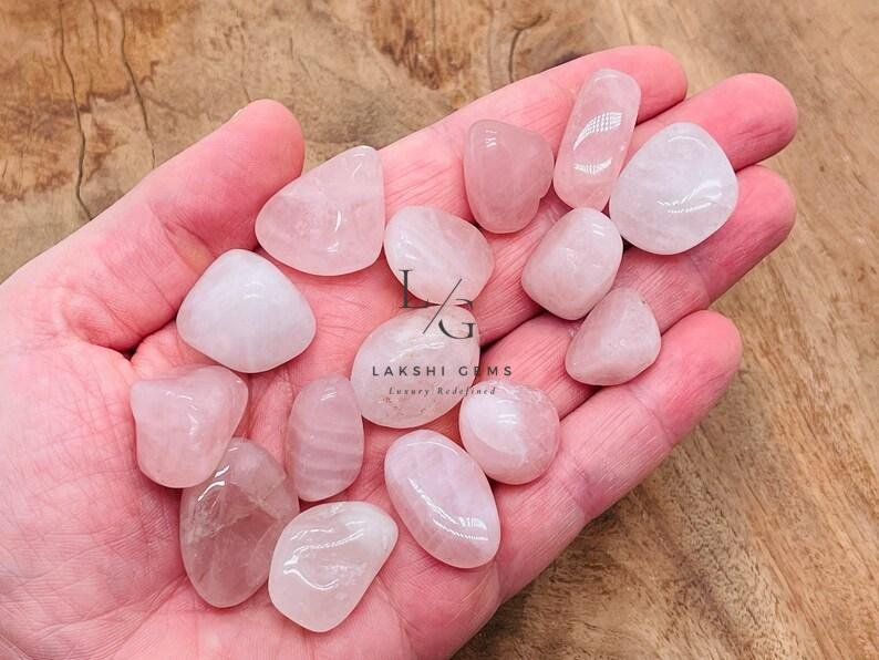 Rose Quartz Tumble Stones - Image 3