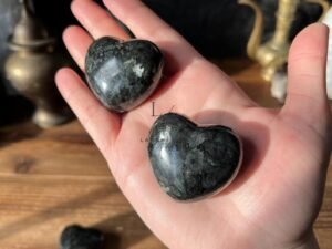 Larvikite Healing Crystal Heart Stone