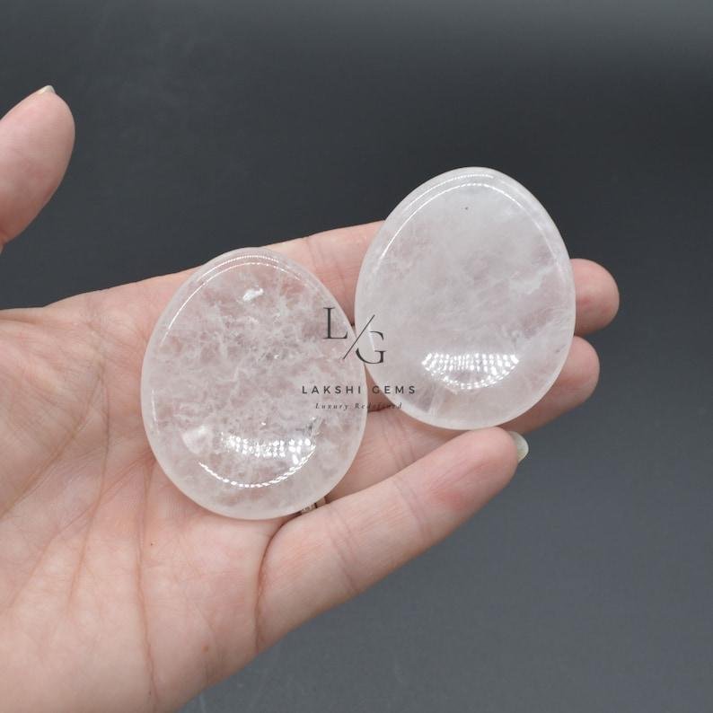 Crystal Quartz Worry Stone - Image 2