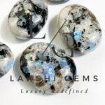 Rainbow Moonstone Healing Crystal Palm Stone