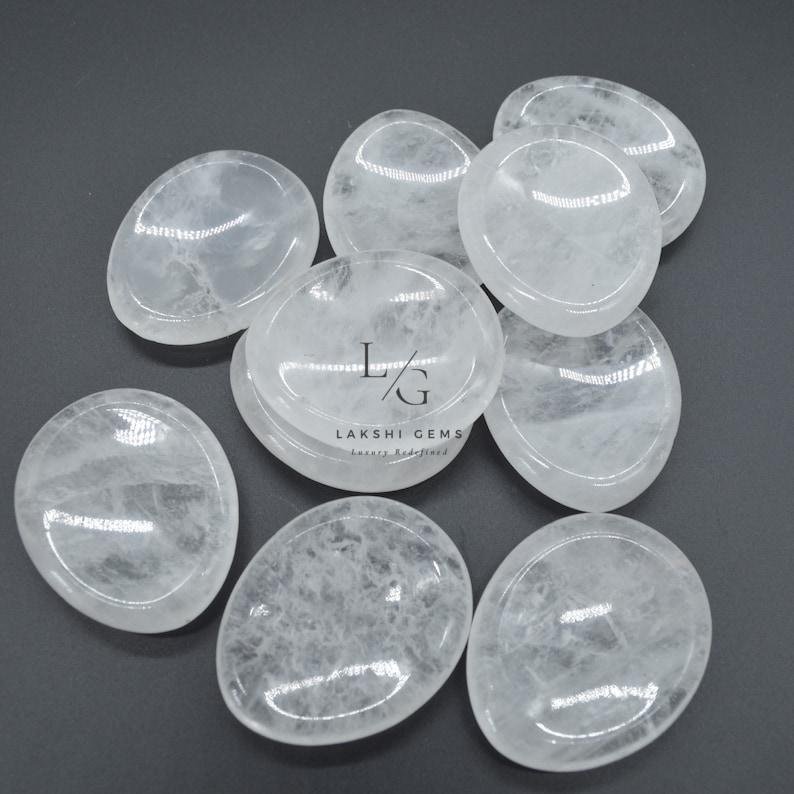 Crystal Quartz Worry Stone - Image 3