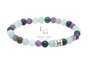 Virgo Zodiac Sign Bracelet 8mm