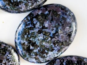Indigo Gabbro Worry Stone