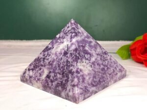 Lepidolite Crystal Pyramid