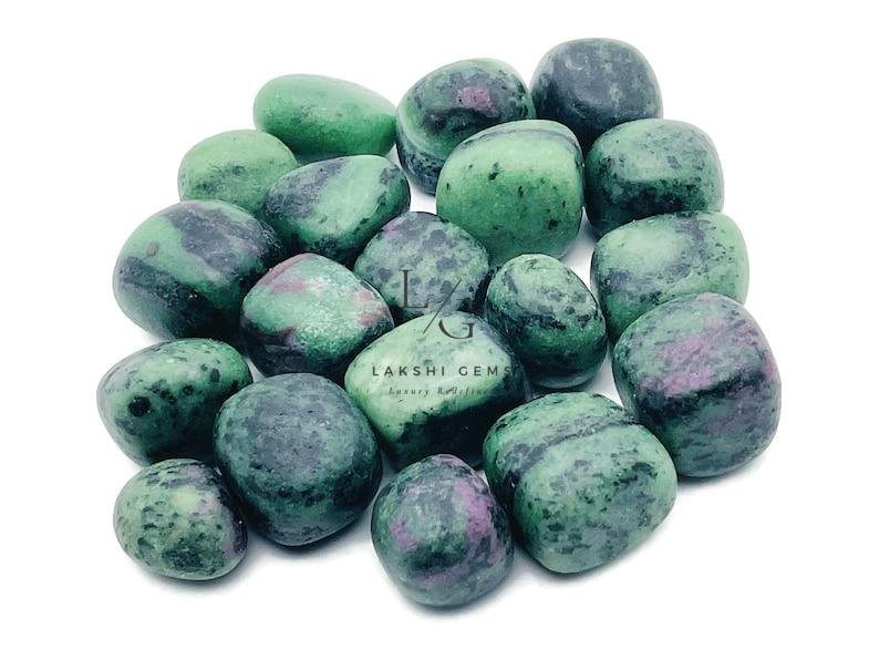 Ruby Zoisite Tumble Stones