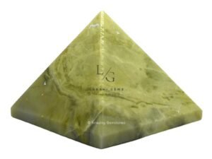 Serpentine Crystal Pyramid