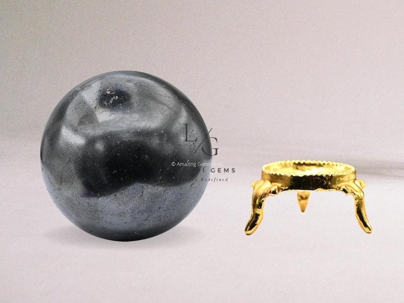 Hematite Crystal Ball - Image 2