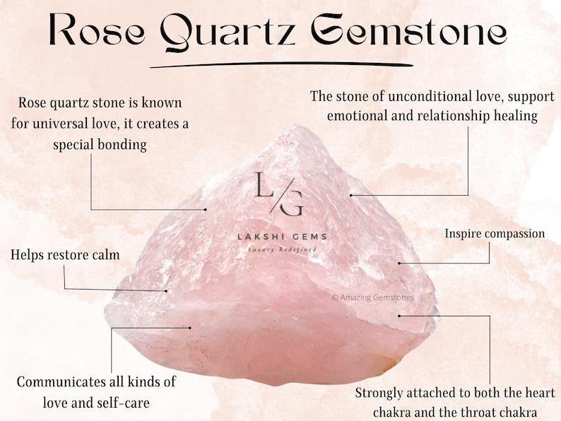 Rose Quartz Spiral Pendant - Image 3