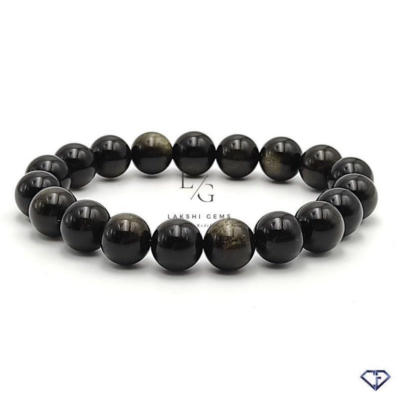 Golden Obsidian Bracelet 8mm
