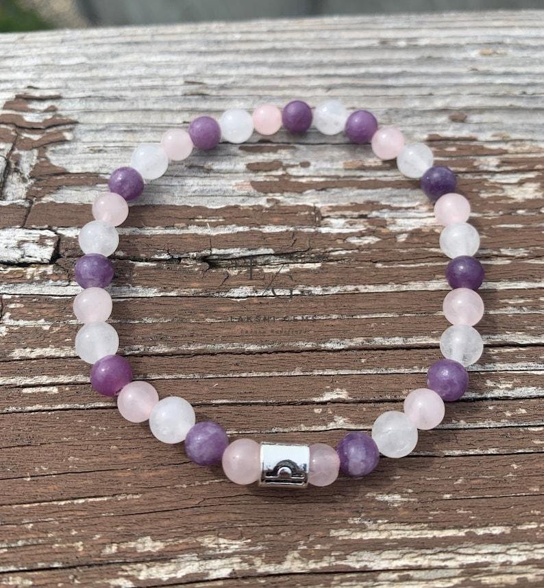 Libra Zodiac Sign Bracelet 8mm - Image 2