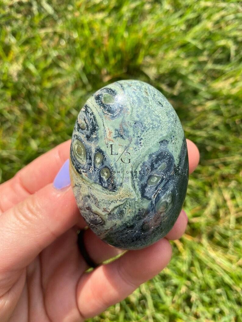 Kambaba Jasper Worry Stone - Image 3