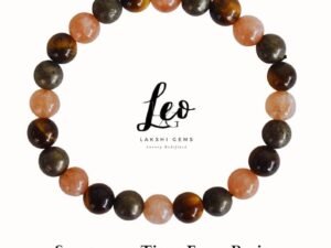 Leo Zodiac Sign Bracelet 8mm