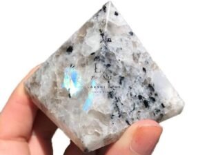 Rainbow Moonstone Crystal Pyramid