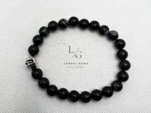 Black Hakik Bracelet 8mm