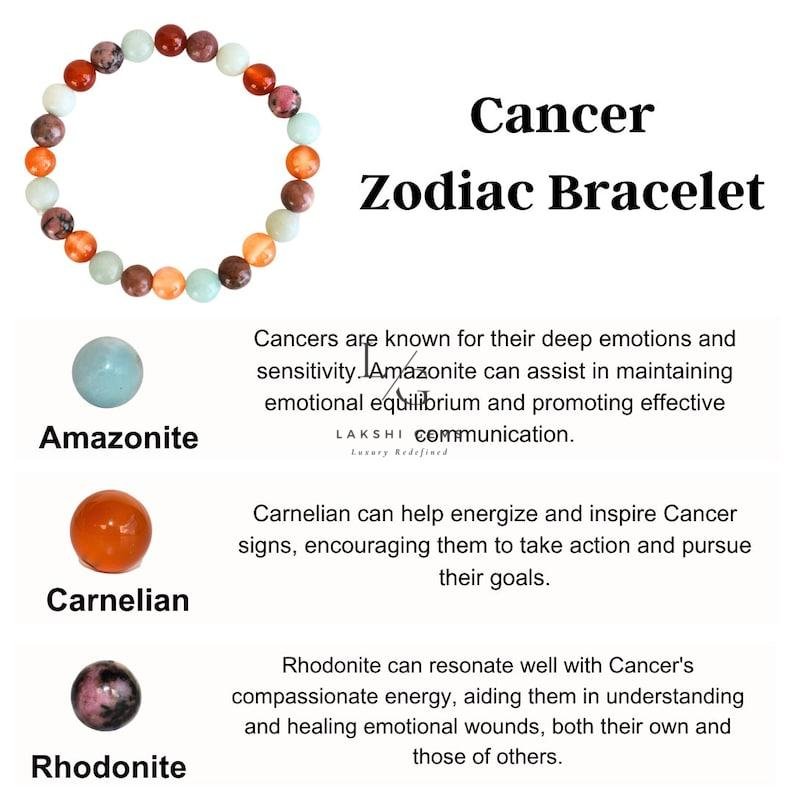 Taurus Zodiac Sign Bracelet 8mm - Image 4