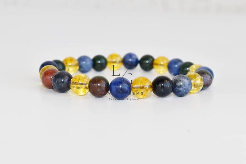 Scorpio Zodiac Sign Bracelet 8mm - Image 4