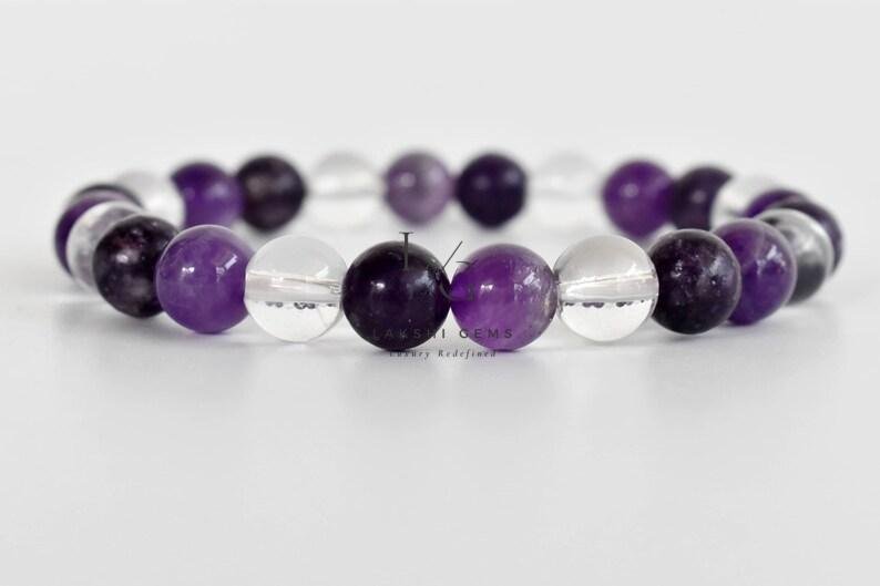 Mind Body and Soul Healing Bracelet 8mm - Image 2