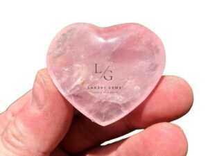 Rose Quartz Healing Crystal Heart Stone
