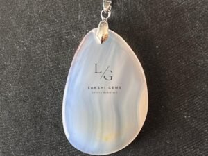 Scolecite Spiral Pendant