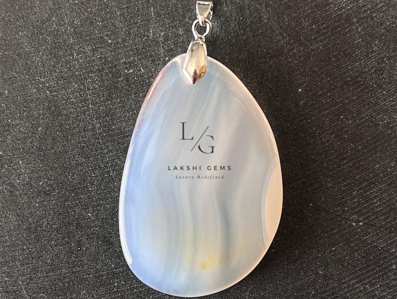 Scolecite Spiral Pendant