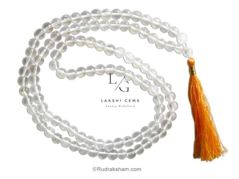 Crystal / Sphatik – Diamond Cut Mala
