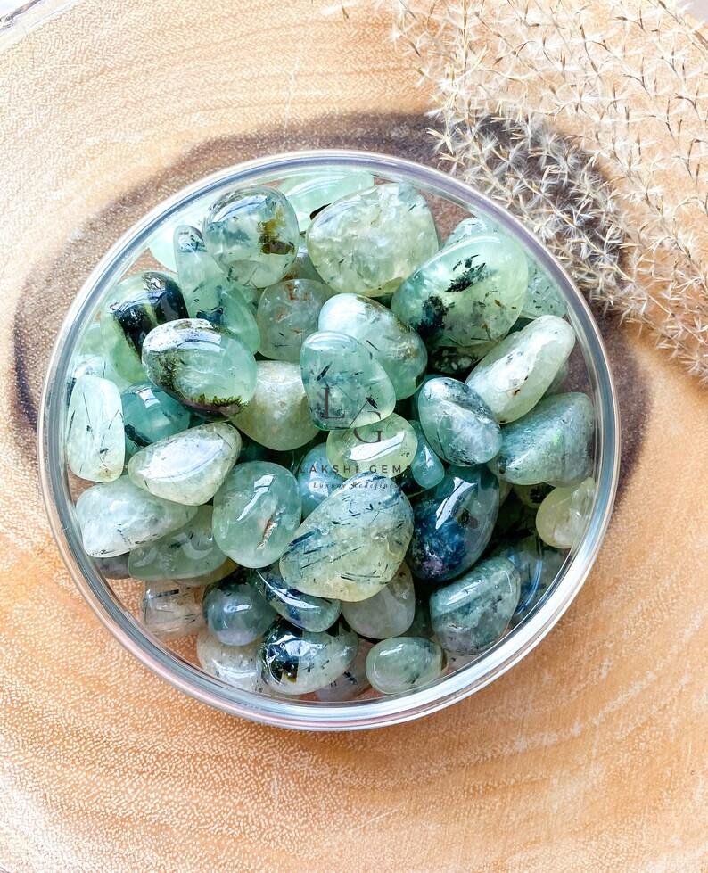 Prehnite Tumble Stones