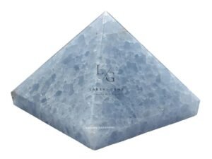 Blue Calcite Crystal Pyramid