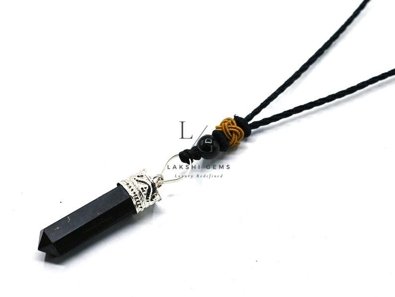 Shungite Cap Pencil Pendant - Image 2